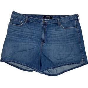 Hollister Plus Size 20 Ultra High Rise 90’s Denim Shorts 5” Inseam Jorts